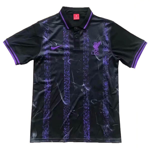 Polo Liverpool 2019-20 Schwarz Lila